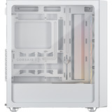 Corsair 3200D RS ARGB White midi tower behuizing Wit | 1x USB-A | 1x USB-C | RGB | Tempered Glass