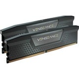 Corsair 32 GB DDR5-5200 (2x 16 GB) Kit werkgeheugen Zwart, CMK32GX5M2B5200C40, Vengeance, XMP 3.0