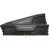 Corsair 32 GB DDR5-5200 (2x 16 GB) Kit werkgeheugen Zwart, CMK32GX5M2B5200C40, Vengeance, XMP 3.0