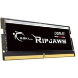 G.Skill 64 GB DDR5-5600 (2x 32 GB) Kit laptopgeheugen Zwart, F5-5600S4040A32GX2-RS, Ripjaws, XMP