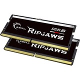 G.Skill Ripjaws 64 GB DDR5-5600 (2x 32 GB) laptopgeheugen Zwart, F5-5600S4040A32GX2-RS, SO-DIMM, XMP 3.0