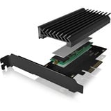 ICY BOX IB-PCI224M2-ARGB M.2 adapter Zwart