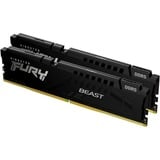 Kingston FURY Beast 32 GB DDR5-5600 (2x 16 GB) werkgeheugen Zwart, KF556C36BBEK2-32, XMP 3.0, EXPO