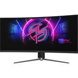 MSI MPG 346CQRF X24 34" UltraWide gaming monitor Zwart, DisplayPort, 2x HDMI, USB-C, 2x USB-A, USB-B, 240 Hz