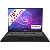 MSI Summit A16 AI+ (A3HMTG-049BE) 16"  2-in-1 laptop Zwart | Ryzen AI 9 365 | Radeon 880M | 32 GB | 1 TB SSD | 165 Hz