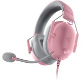 Razer BlackShark V2 X over-ear gaming headset Roze