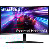 Samsung Essential S3 S39GD 27" curved monitor Zwart, HDMI, VGA