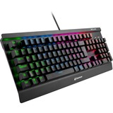 Sharkoon Skiller Mech SGK3, gaming toetsenbord Zwart, BE Lay-out, Kailh Red, RGB leds