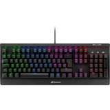Sharkoon Skiller Mech SGK3, gaming toetsenbord Zwart, BE Lay-out, Kailh Red, RGB leds
