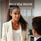 Anker Soundcore AeroClip open-ear headset Roze/bruin