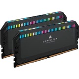 Corsair 64 GB DDR5-6600 Kit werkgeheugen Zwart, Dominator Platinum RGB, XMP 3.0