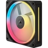 Corsair iCUE LINK LX120-R RGB Reverse Starterskit case fans Zwart, 3 stuks, 120 x 120 x 25 mm, PWM