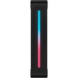 Corsair iCUE LINK LX120-R RGB Reverse Starterskit case fans Zwart, 3 stuks, 120 x 120 x 25 mm, PWM