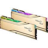 G.Skill Trident Z5 Royal Neo Gold 96 GB DDR5-6000 (2x 48 GB) werkgeheugen Goud, F5-6000J2836F48GX2-TR5NG, EXPO