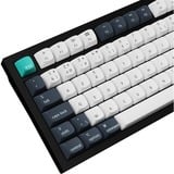 Keychron Q6 Max-M4Z QMK RGB mechanisch toetsenbord Zwart, BE lay-out (AZERTY), Gateron Jupiter Banana, 100%, Hot-swappable, Bluetooth, 2.4GHz