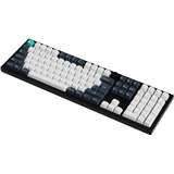 Keychron Q6 Max-M4Z QMK, toetsenbord Zwart, BE Lay-out, Gateron Jupiter Banana, RGB leds, Hot-swappable, Bluetooth, 2.4GHz