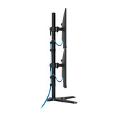 Neomounts DS45-600BL2V Monitorstandaard voor twee schermen 10-32" monitorarm Zwart