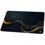 Sharkoon SKILLER SGP35 D2 - L gaming muismat Zwart/goud