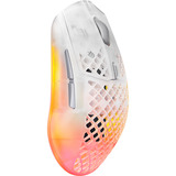 SteelSeries Aerox 3 Wireless Gen 2 Ghost gaming muis Wit/transparant, 26.000 DPI | RGB | 2,4 GHz