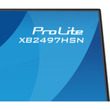 iiyama ProLite XB2497HSN-B1 23.8" monitor Zwart (mat), 100 Hz, HDMI, DisplayPort, USB-C, Audio, LAN
