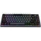 ASUS ROG Azoth RGB mechanisch gaming toetsenbord Gunmetal, US lay-out (QWERTY), ROG NX Red, 80% (TKL)	, Hot-swappable, Bluetooth, 2.4 GHz, USB 2.0