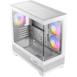 Antec CX500M RGB mini tower behuizing Wit | 2x USB-A | 1x USB-C | Tempered Glass