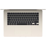 Apple MacBook Air 15" 2024 (MRYT3FN/A) laptop Witgoud | M3 | 10-Core GPU | 8 GB | 512 GB SSD