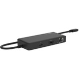 Belkin CONNECT Meerpoorts 5-in-1 USB-C hub dockingstation Zwart