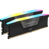 Corsair 64 GB DDR5-6000 (2x 32 GB) Dual-Kit werkgeheugen Zwart, CMH64GX5M2D6000C40, Vengeance, RGB, XMP 3.0