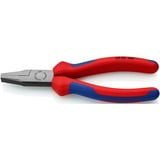 KNIPEX Platbuigtang 20 02 160 grijptang Rood/blauw