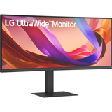 LG UltraWide 34U650A-B 34" curved gaming monitor Zwart, 2x HDMI, DisplayPort, 3x USB-A, USB-C, RJ-45