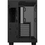 NZXT H6 Flow midi tower behuizing Zwart | 2x USB-A | 1x USB-C | Tempered Glass