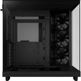 NZXT H6 Flow midi tower behuizing Zwart | 2x USB-A | 1x USB-C | Tempered Glass