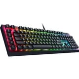 Razer BlackWidow V4 X RGB mechanisch gaming toetsenbord Zwart, US lay-out (QWERTY), Razer Yellow, 100%