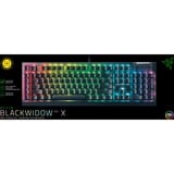 Razer BlackWidow V4 X RGB mechanisch gaming toetsenbord Zwart, US lay-out (QWERTY), Razer Yellow, 100%