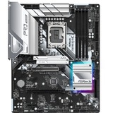 ASRock Z790 PRO RS/D4 socket 1700 moederbord Zilver/zwart, RAID, 2.5 Gb-LAN, Sound, ATX