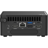 ASUS NUC 15 Pro Tall Kit RNUC15CRHI300002 barebone Zwart | Core 3 100U | Intel Graphics