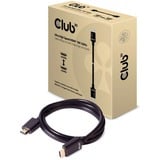 Club 3D Ultra High Speed HDMI 2.1 gecertificeerde kabel male-male Zwart, 3 meter, 4K 120Hz, 8K 60Hz, 48Gbps
