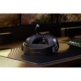 Corsair HS80 v2 MAX Wireless over-ear gaming headset Zwart/grijs, 2,4 GHz / Bluetooth, PlayStation, Switch, Smartphone, Pc