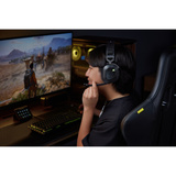 Corsair HS80 v2 MAX Wireless over-ear gaming headset Zwart/grijs, 2,4 GHz / Bluetooth, PlayStation, Switch, Smartphone, Pc