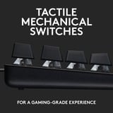 Logitech G413 SE mechanisch gaming toetsenbord Zwart, US-International lay-out (QWERTY), GL Tactile, 100%