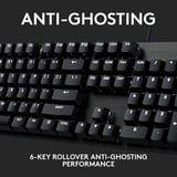 Logitech G413 SE mechanisch gaming toetsenbord Zwart, US-International lay-out (QWERTY), GL Tactile, 100%