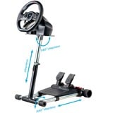 Wheel Stand Pro V2 Deluxe houder Zwart, voor Hori racestuur