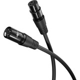 goobay XLR-aansluitkabel Zwart, 3 meter