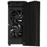 ASUS ProArt PA401 Wood Edition - Metal Panel midi tower behuizing Zwart | 2x USB-A | 2x USB-C