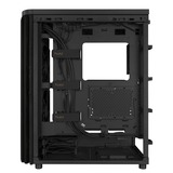 ASUS ProArt PA401 Wood Edition - Metal Panel midi tower behuizing Zwart | 2x USB-A | 2x USB-C