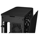 ASUS ProArt PA401 Wood Edition - Metal Panel midi tower behuizing Zwart | 2x USB-A | 2x USB-C