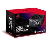 ASUS ROG STRIX Platinum modulaire 1000 watt voeding  Zwart, 1x 12V-2x6, 4x PCIe