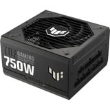 ASUS TUF Gaming Gold modulaire 750 watt voeding  Zwart, 1x 12V-2x6, 3x PCIe