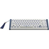 Ducky DKYOTD2024 Year of the Dragon Limited Edition, toetsenbord Wit/blauw, US lay-out, Cherry MX2A Purple, 65%, RGB leds, PBT + PC keycaps